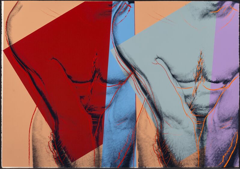 Andy Warhol, ‘Double Torso’, circa 1982, Print, Screenprint in colors on Saunders Waterford paper, Heritage Auctions