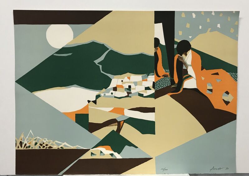 Tadashi Asoma, ‘Toward Evening’, 1970, Print, Serigraph, Artioli Findlay
