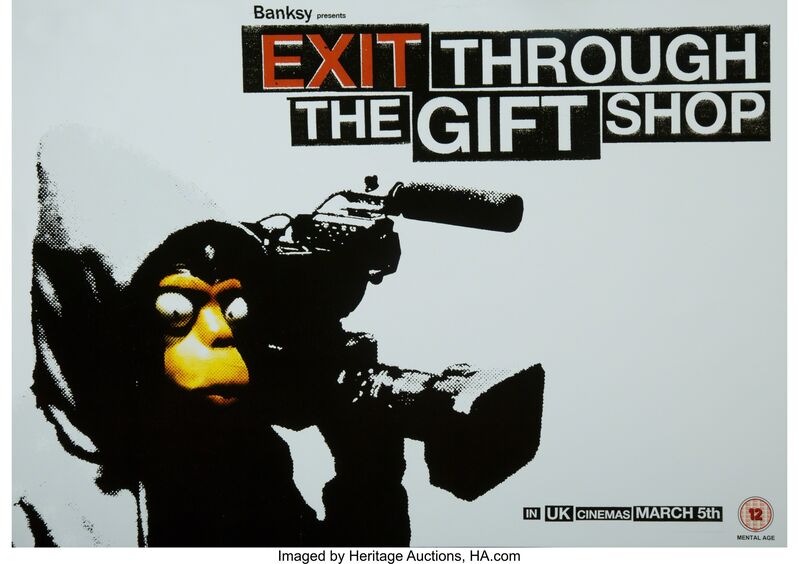 Banksy, ‘Exit Through the Gift Shop’, c. 2010, Print, Offset lithograph in colors, Heritage Auctions