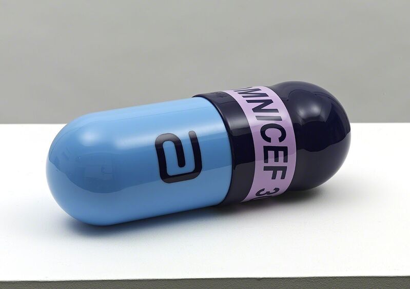 Damien Hirst, ‘Omnicef 300mg’, 2014, Sculpture, Polyurethane resin with ink pigment. 2014. Edition of 30. Numbered, signed and dated in the cast., Paul Stolper Gallery