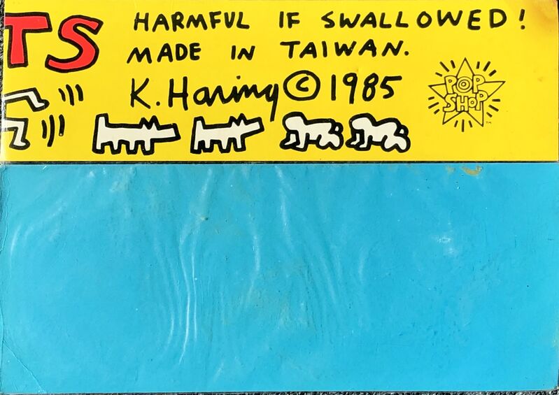 Keith Haring, ‘Keith Haring Pop Shop magnets 1985 (set of 3)’, 1985, Ephemera or Merchandise, Vinyl magnets, Lot 180