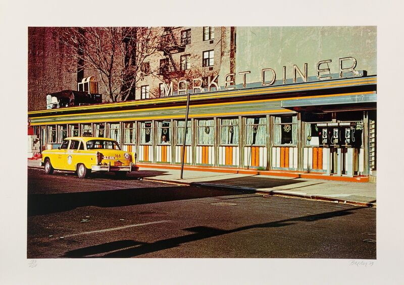 John Baeder, ‘Market Diner, from the City Scapes Portfolio’, 1979, Print, Serigraph in colors on Somerset paper, Heritage Auctions