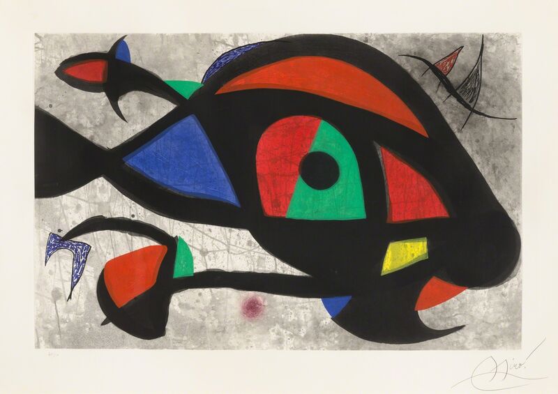 Joan Miró, ‘Beluga’, 1975, Print, Aquatint and carborundum, Christopher-Clark Fine Art