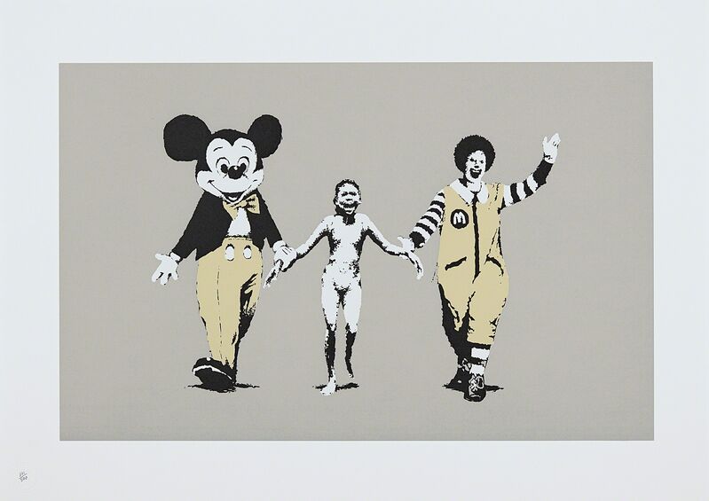 Banksy, ‘Napalm’, 2004, Print, Screenprint in colours, on wove paper, with full margins., Phillips