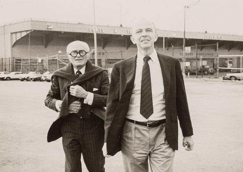 Andy Warhol, ‘Philip Johnson and David Whitney’, 1984, Photography, Gelatin silver, Heritage Auctions