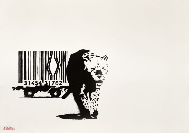 Banksy, ‘Barcode’, 2003, Print, Single colour screenprint on wove paper, Tate Ward Auctions