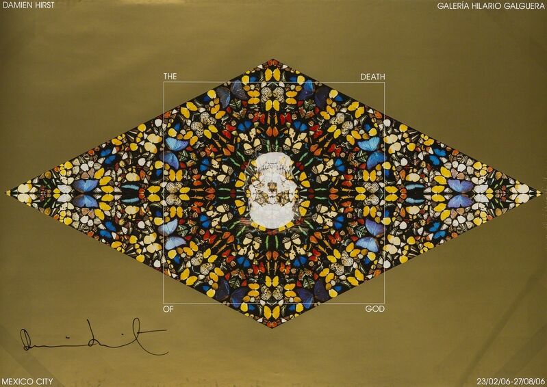 Damien Hirst, ‘Death of God, Galeria Hilario Galguera’, 2006, Print, Lithograph printed in colours, Forum Auctions