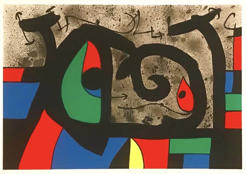 Joan Miró, ‘Le Lezard aux Plumes d’Or (Pl. IX)’, 1971, Print, Original lithograph on Rives vellum paper , Artsy x Capsule Auctions