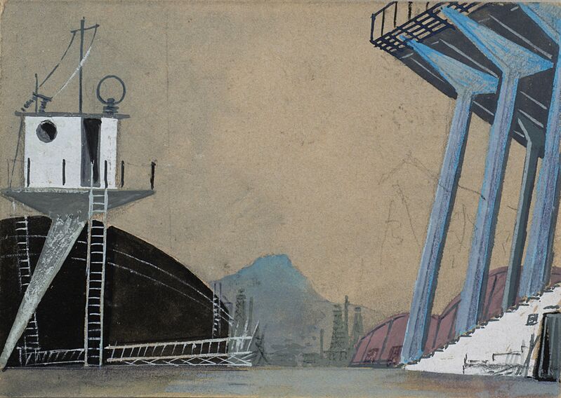 Enrico Prampolini, ‘Lot of 5 works on paper’, Il Ponte