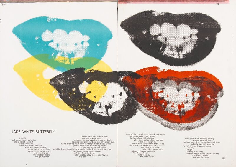 Andy Warhol, ‘Marilyn Monroe Lips, from One Cent Life portfolio’, 1964, Print, Lithograph in colors on paper, two sheets, Heritage Auctions