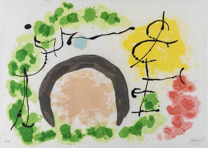 Joan Miró, ‘Le Lézard aux Plumes d’Or (Mourlot 45)’, 1967, Print, Lithograph printed in colours, Forum Auctions
