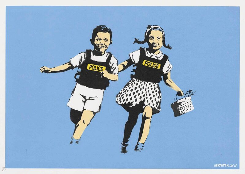 Banksy, ‘Jack and Jill (Police Kids)’, 2005, Print, Screenprint in colours on wove paper, Christie's