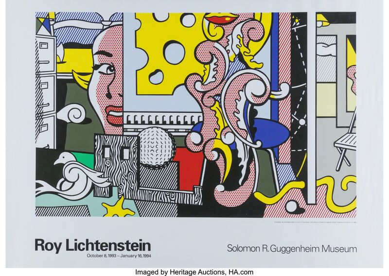 Roy Lichtenstein, ‘Go For Baroque Guggenheim Museum Exhibition Poster’, 1993, Print, Screenprint in colors on paper, Heritage Auctions