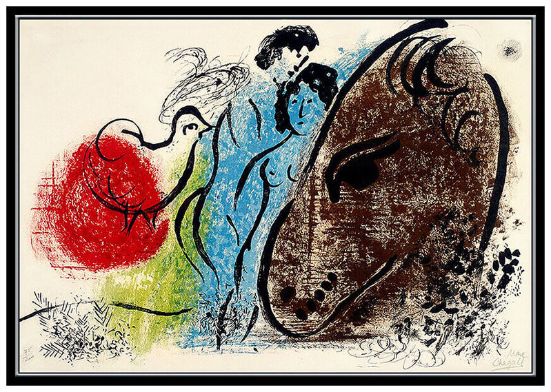 Marc Chagall, ‘The Sorrel Horse (m.61)’, 1952, Print, Lithograph, Original Art Broker