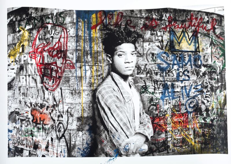Mr. Brainwash, ‘Samo is alive’, 2016, Print, Silkscreen in colors on paper, DIGARD AUCTION