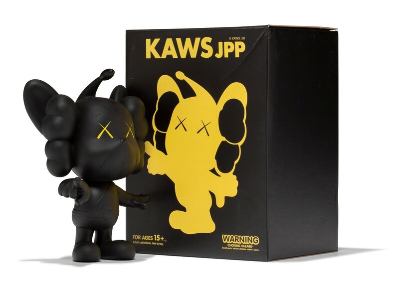 KAWS, ‘JPP (Black)’, 2008, Other, Painted cast vinyl, Heritage Auctions