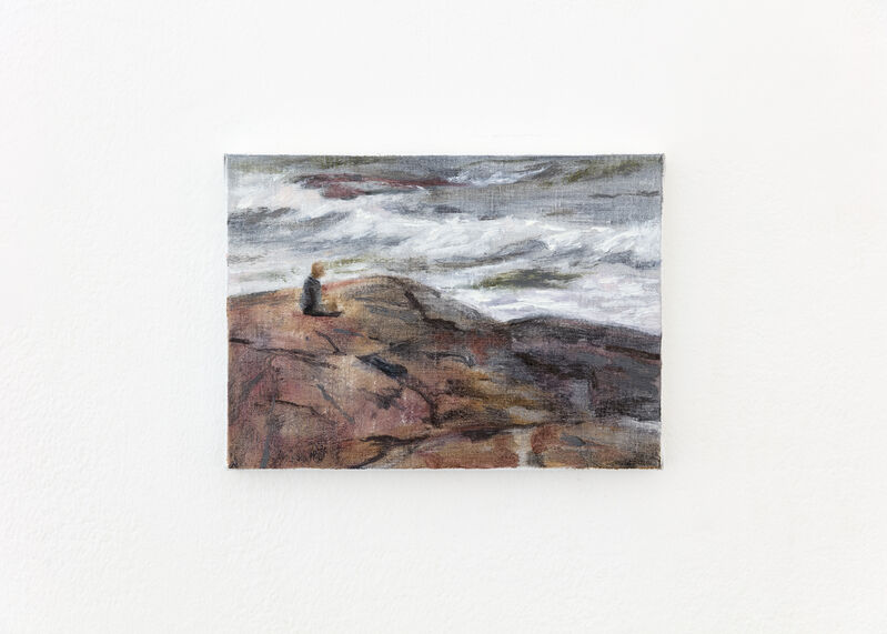 Susanne Johansson, ‘Tidstecken (Vågorna) / Signs of Time (The Waves)’, 2020, Painting, Olja på duk / Oil on linen, Galleri Magnus Karlsson