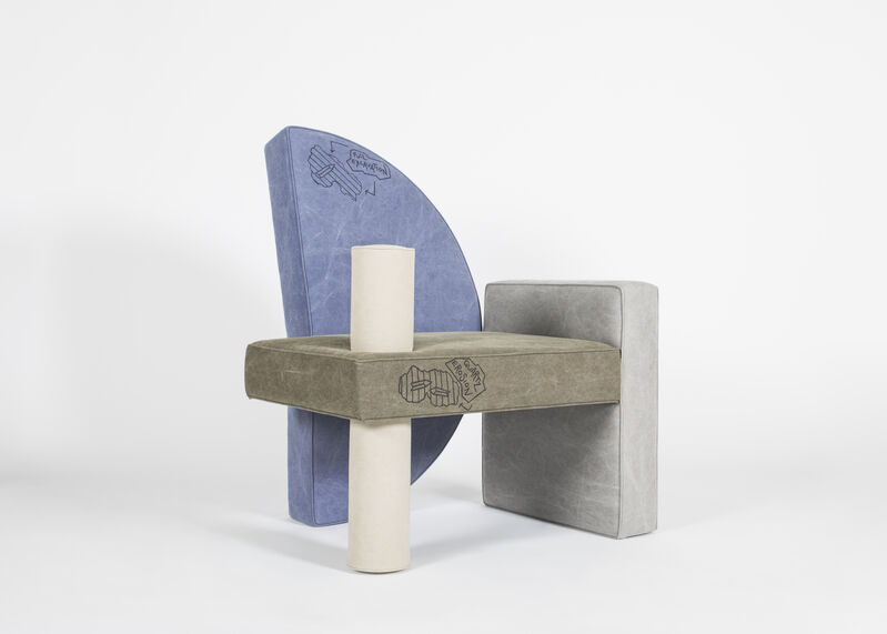 Daniel Arsham, ‘Cleveland Chair III’, 3019, Design/Decorative Art, Upholstered fabric, Friedman Benda