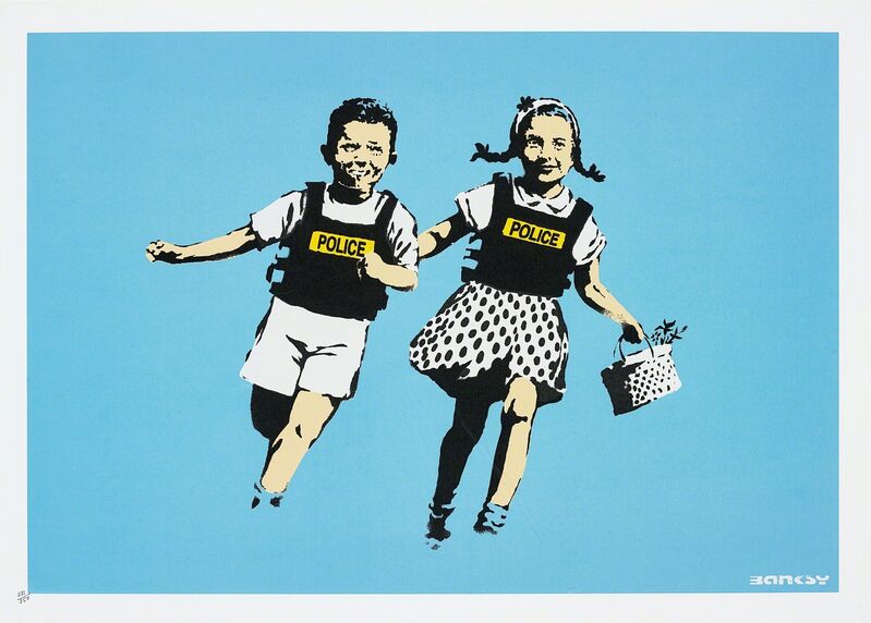 Banksy, ‘Jack & Jill’, 2005, Print, Screenprint in colours, on wove paper, with full margins., Phillips
