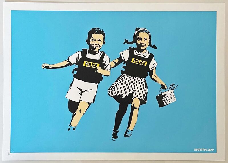 Banksy, ‘Jack and Jill (Police Kids)’, 2005, Print, Silkscreen print in colour on wove paper, Artsy x Rago/Wright