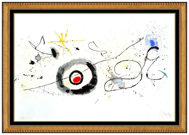 Joan Miró, ‘Crossing the Mirror’, 1963, Print, Color Lithograph, Original Art Broker