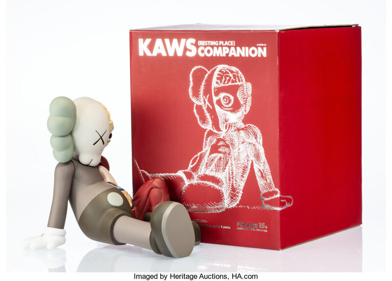 KAWS, ‘Resting Place Companion’, 2012, Sculpture, Painted cast vinyl, Heritage Auctions
