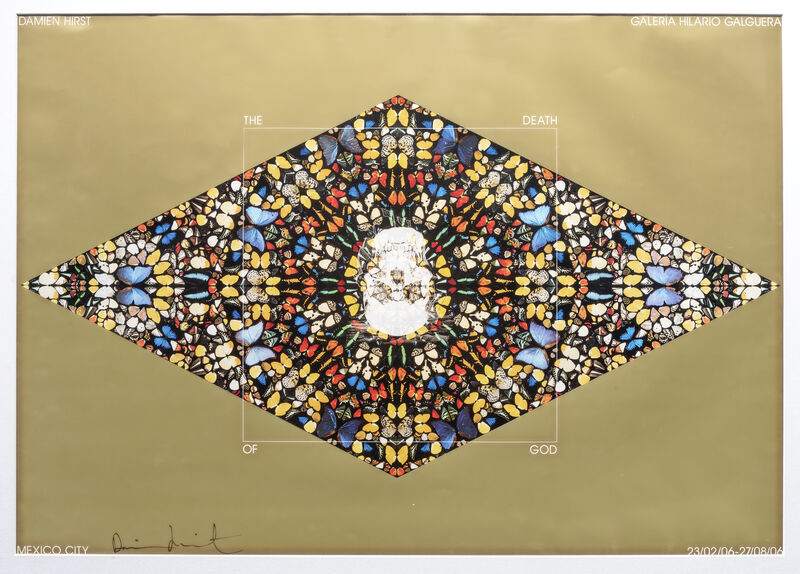 Damien Hirst, ‘Death of God’, 2006, Print, Lithograph printed in colours on silk paper, Tate Ward Auctions