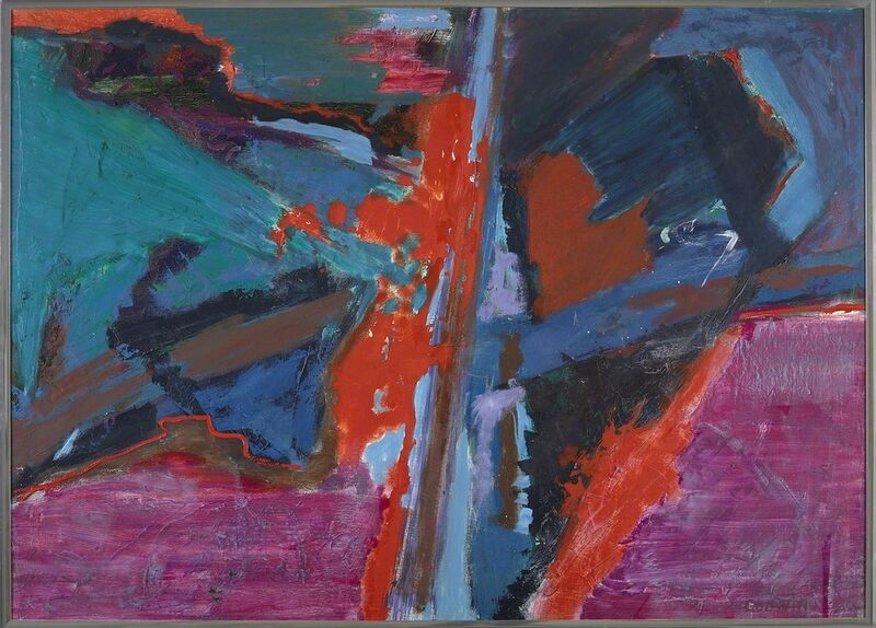 Judith Godwin, ‘Flux’, 1982, Painting, Oil on linen, Berry Campbell Gallery