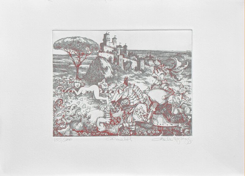 Charles Bragg, ‘CAMELOT’, Unknown, Print, ETCHING, Gallery Art