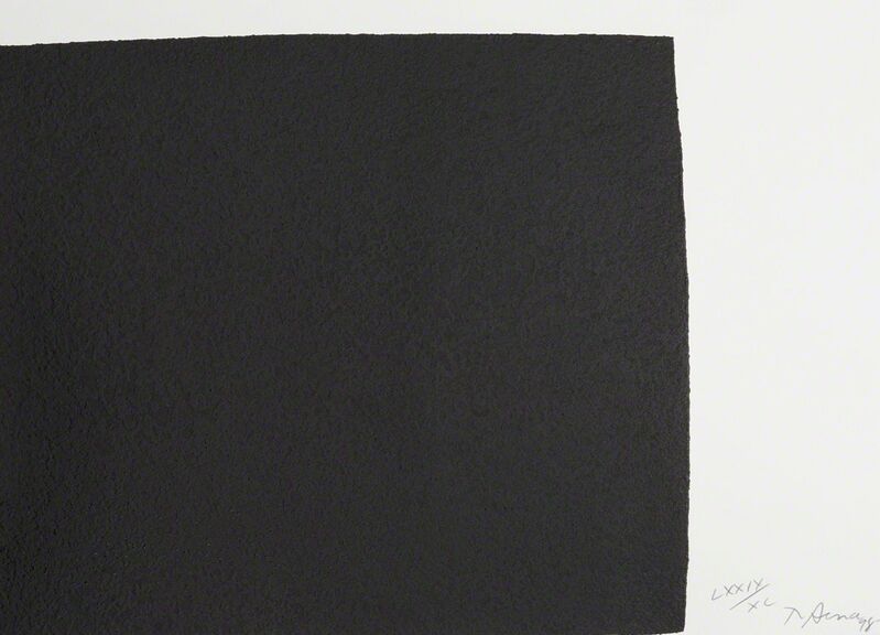 Richard Serra, ‘Leo’, 1998, Print, Aquatint etching, Sebastian Fath Contemporary 