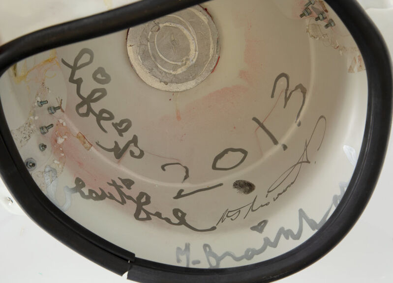 Mr. Brainwash, ‘Campbell's Condensed Trooper Spray’, 2013, Painting, Acrylic on vinyl helmet, Heritage Auctions