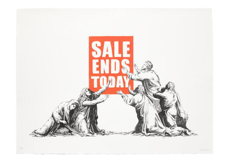 Banksy, ‘Sale Ends (V.2)’, 2017, Print, Screen-print in colors on Arches wove paper, MoonStar Fine Arts Advisors