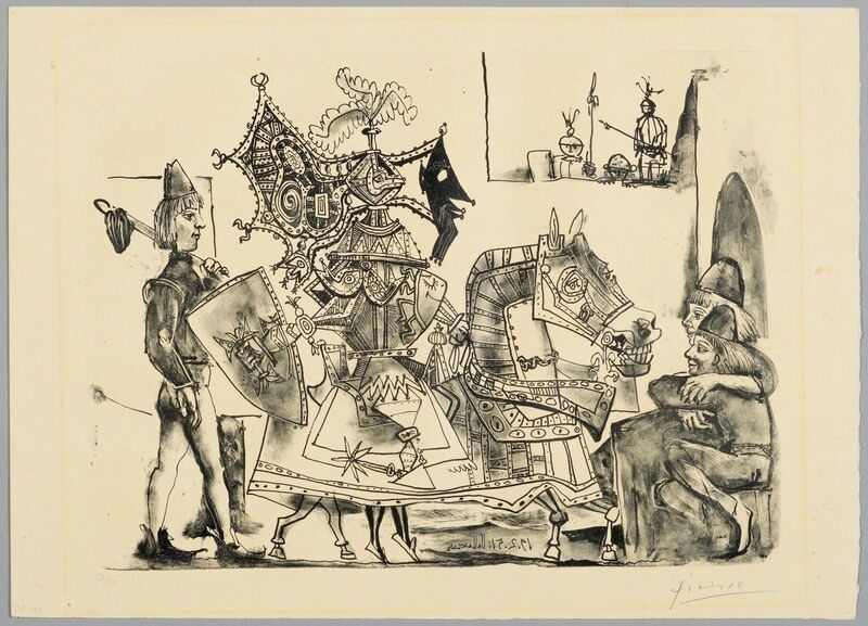 Pablo Picasso, ‘Jeux de Pages’, 1951, Print, Lithograph, Koller Auctions
