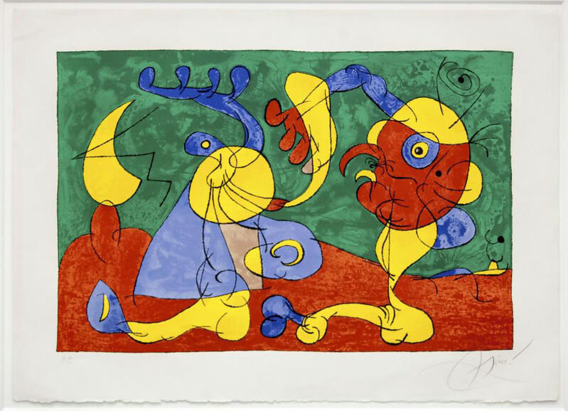 Joan Miró, ‘Ubu Roi (Ubu King)’, 1966, Print, Baterbys