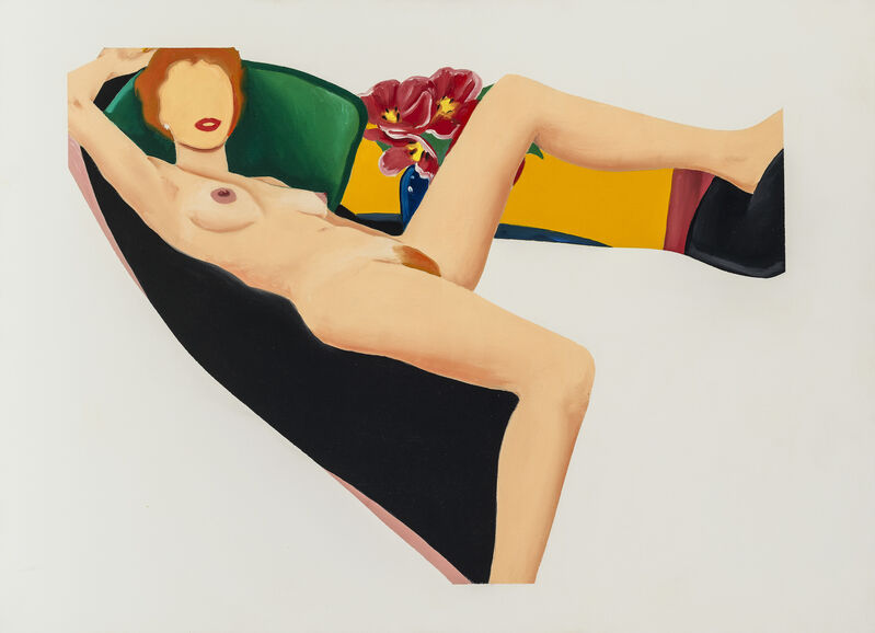 Tom Wesselmann, ‘Study for Pat Nude’, 1979, Painting, Oil on canvas, Galerie Von Vertes