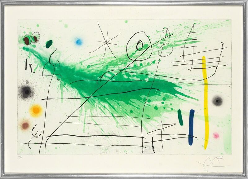Joan Miró, ‘PARTIE DE CAMPAGNE III (DUPIN 432)’, 1967, Print, Color etching and aquatint, Doyle