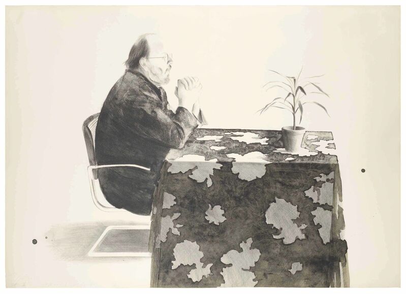 David Hockney, ‘Henry at Table’, 1976, Print, Lithograph, on Arches Cover paper, Christie's