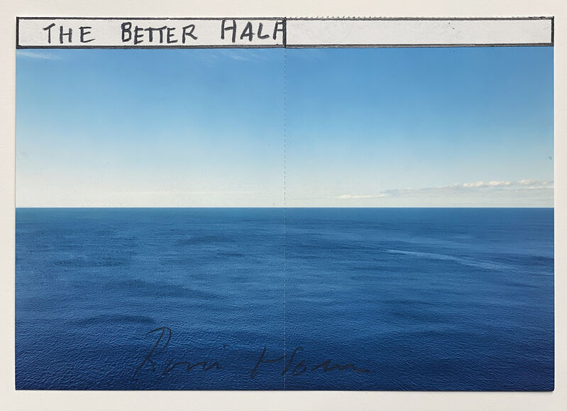 Roni Horn, ‘Untitled, (The Better Half) v.2’, Drawing, Collage or other Work on Paper, Coated cardboard stock, paper, colored pencil, graphite, Visual AIDS Benefit Auction