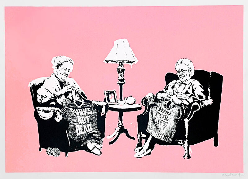 Banksy, ‘Grannies’, 2006, Print, Screenprint in colours, Gazelli Art House