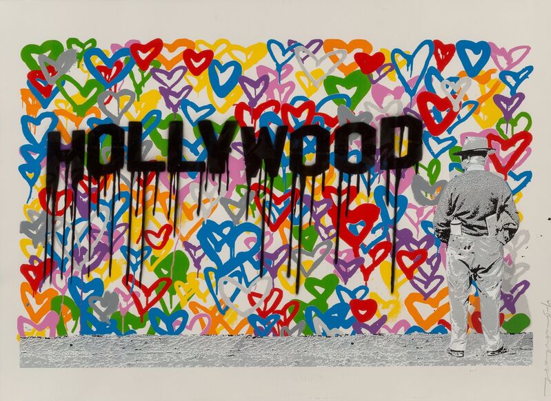 Mr. Brainwash, ‘Hollywood’, 2016, Print, Screenprint in colors on wove paper, Heritage Auctions