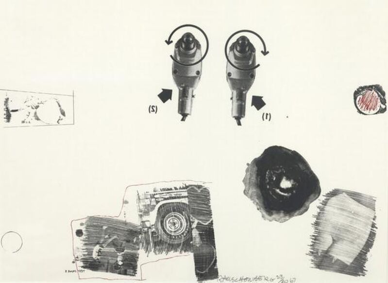 Robert Rauschenberg, ‘Test stone #5’, 1967, Print, Lithograph printed in color ink on wove paper, Caviar20