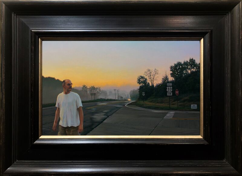 Matthew Cornell, ‘The Traveler’, 2019, Painting, Oil on Panel, ARCADIA CONTEMPORARY