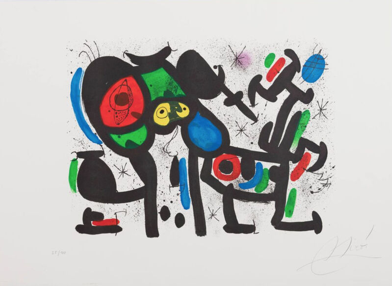 Joan Miró, ‘Magie Blanche II’, 1981, Print, Lithograph, Galerie Simon Blais