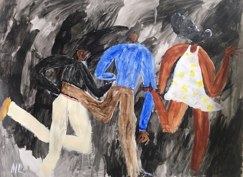 Marcus Leslie Singleton, ‘No Home Here’, 2020, Painting, Watercolor on Paper, Superposition