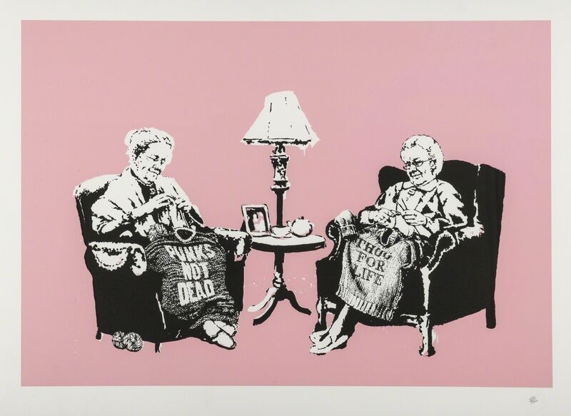 Banksy, ‘Grannies’, 2006, Print, Screenprint in colours, Forum Auctions