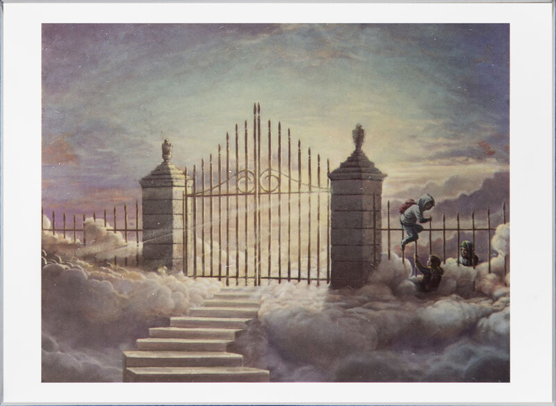 Banksy, ‘Walled Off Hotel Postcard’, 2017, Print, Offset lithogrsaph, Tate Ward Auctions