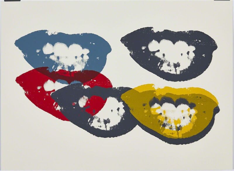 Andy Warhol, ‘I Love Your Kiss Forever Forever’, Print, Colour silkscreen on Vellum paper, Waddington's