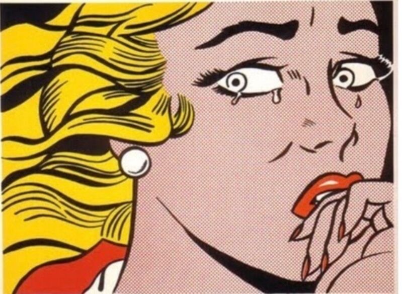 Roy Lichtenstein, ‘Crying Girl’, 1963, Print, Lithograph, iv gallery