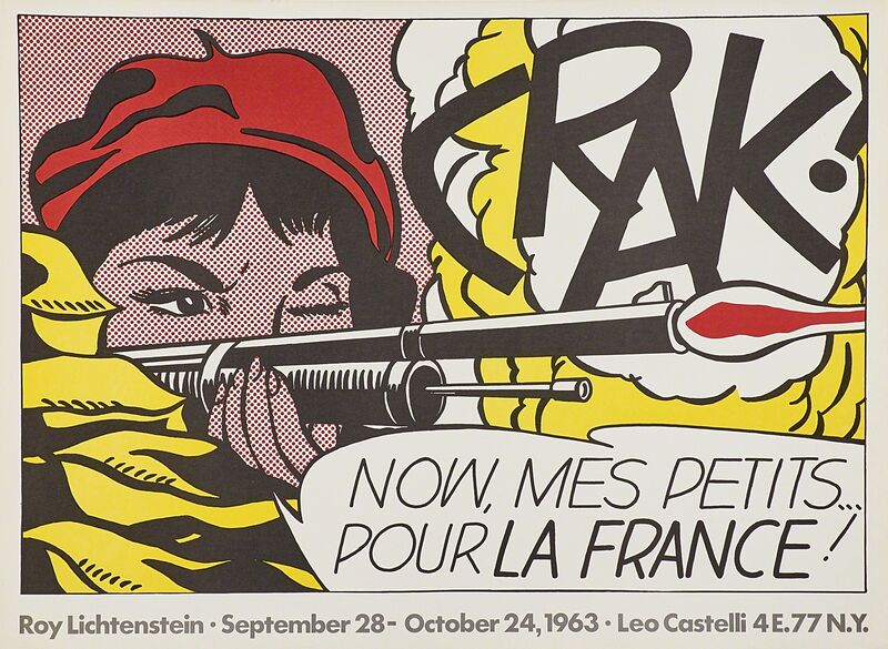 Roy Lichtenstein, ‘Crak!’, 1963, Print, Offset lithograph in colors, Rago/Wright/LAMA