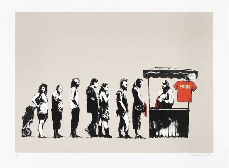 Banksy, ‘Festival (Destroy Capitalism)’, 2006, Print, Screenprint, The Drang Gallery